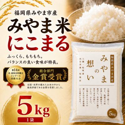 ふるさと納税 みやま市 [令和7年産][国際大会金賞受賞歴あり]福岡みやま米 5kg
