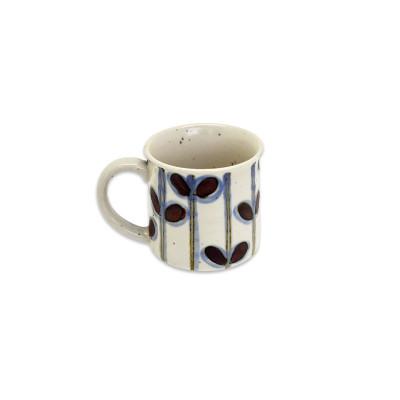 ふるさと納税 土岐市 Vintage pottery Mug Botanical 〜スプラウト〜