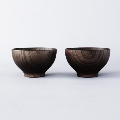 ふるさと納税 小田原市 [神奈川県小田原市][木製食器]マーメイド椀 グレージュ 2客セット
