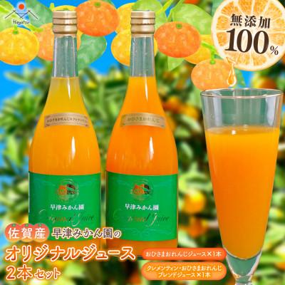 ふるさと納税 太良町 オリジナルジュース2種 2本セット(家庭用)(太良町)[M53-2]