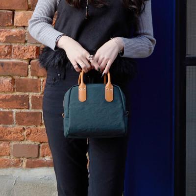 ふるさと納税 豊岡市 豊岡鞄 TUTUMU Mini Boston Nylon S5100 カーキ
