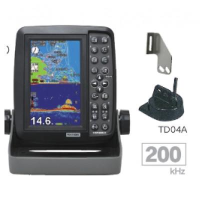 ふるさと納税 豊橋市 釣りに行こう!豊橋の魚探ブランHONDEX5型ワイド液晶ポータブルプロッター魚探PS-611CNII