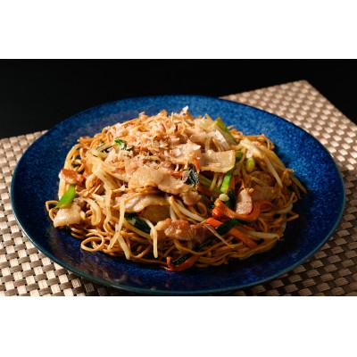 ふるさと納税 鹿沼市 石川製麺所オリジナル「低加水細麺焼きそば」ハリガネ 6食セット