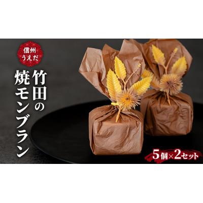 ふるさと納税 上田市 焼きモンブラン 5個入×2パック お菓子 