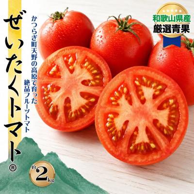 ふるさと納税 九度山町 [旨すぎる]こだわり絶品高原とまと[フルーツトマト約2kg]