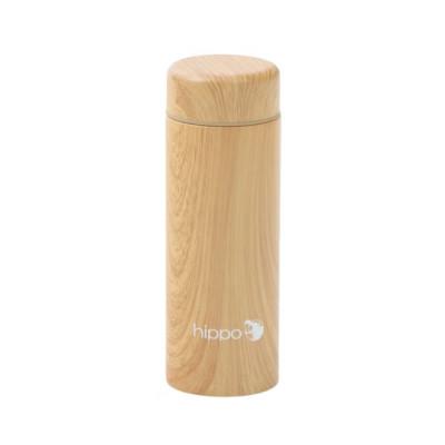 ふるさと納税 小野市 水筒 ステンレスボトル 300ml hippo(ヒッポ) 筒形[ウッドナチュラル]
