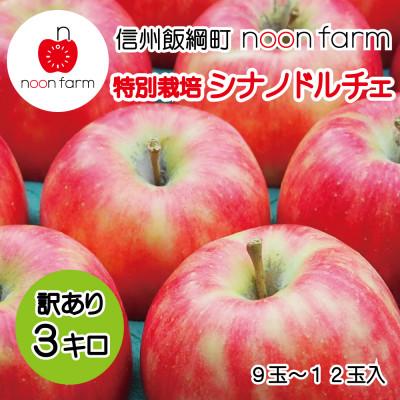 ふるさと納税 飯綱町 [2026年9月中旬から順次発送] 信州飯綱町の『特別栽培シナノドルチェ』[訳あり]3kg