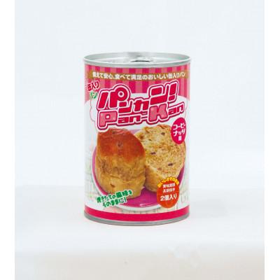ふるさと納税 豊橋市 5年保存 缶入りパン「パンカン!」コーヒーナッツ味6缶入り 防災の備蓄に