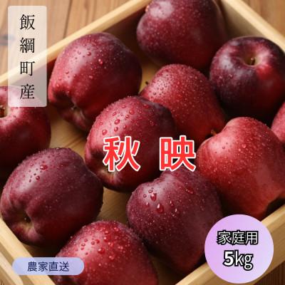 ふるさと納税 飯綱町 りんご 秋映 家庭用 2026年10月より順次発送 5kg