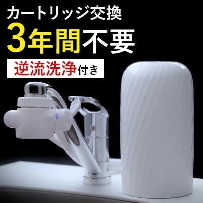 ふるさと納税 富加町 ビューク 浄水器 3年交換 逆流洗浄機能付き 暮らしになじむ据置型 ドリームバンク