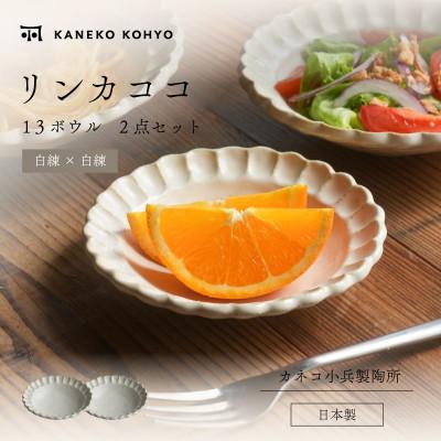 ふるさと納税 土岐市 リンカココ 13ボウル 2点セット