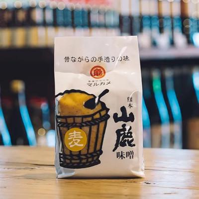 ふるさと納税 山鹿市 国産 麦味噌(1kg×2p)九州産大麦