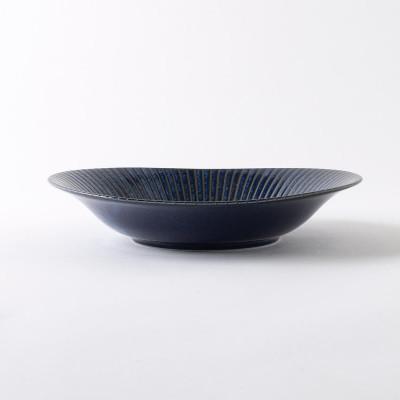 ふるさと納税 土岐市 【美濃焼】古窯群青　軽量カレー皿4枚セット【陶土う庵】(3262-0115) |  | 03