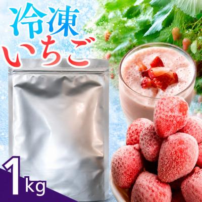 ふるさと納税 南伊豆町 完熟冷凍イチゴ 1kg(約3.8パック相当)
