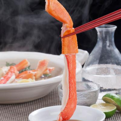 ふるさと納税 網走市 便利な詰合せ 生冷 本ずわい蟹ポーションむき爪セット 計2kg[カット済]2種類のおいしさを楽しむ