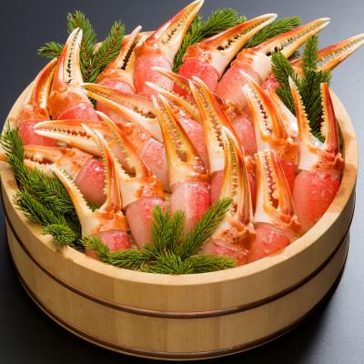 ふるさと納税 網走市 ひとくちサイズ 生冷ズワイガニ むき爪 1kg フライやお鍋に!手軽に使えるむき爪[カット済み]