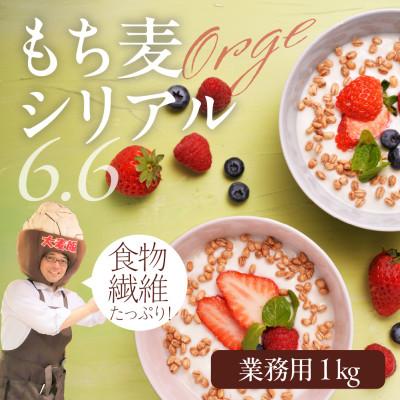 ふるさと納税 豊橋市 もち麦シリアル6.6 [内容量:業務用1kg]