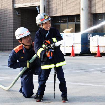 ふるさと納税 太子町 [2027年2月27日(土)開催分]消防士体験チャレンジ&amp;はしご車搭乗体験