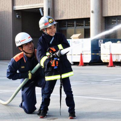 ふるさと納税 千早赤阪村 [2027年3月20日(土)開催分]消防士体験チャレンジ&amp;はしご車搭乗体験