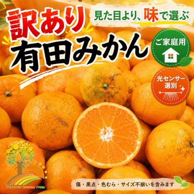 ふるさと納税 那智勝浦町 [訳あり]有田みかん 約5kg サイズ混合 (nuk004-noka-c5A)