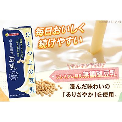 ふるさと納税 岡崎市 ひとつ上の豆乳　成分無調整　200ml×24本×2ケース　計48本 |  | 01