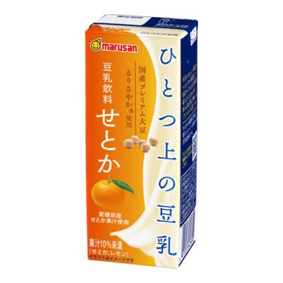 ふるさと納税 岡崎市 ひとつ上の豆乳 豆乳飲料 せとか 200ml×24本×2ケース 計48本