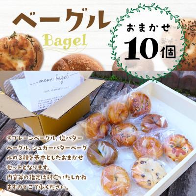 ふるさと納税 光市 [moon bagel]もっちり美味しい ベーグルおまかせ10個セット