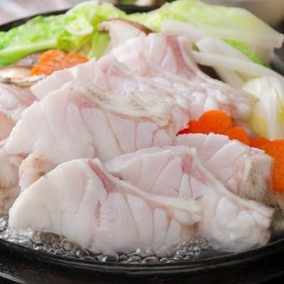 ふるさと納税 由良町 近大クエタマ鍋セット 500g 特製ぽん酢付