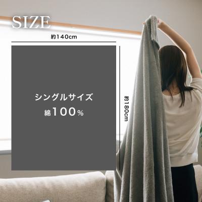 ふるさと納税 今治市 (今治タオル) 雲ごこち タオルケット 1枚 (ダークグレー) 【I004790KT1DGY】 |  | 03