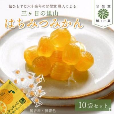 ふるさと納税 藤枝市 静岡の恵みシリーズ 三ケ日の里山はちみつみかん 70g×10袋