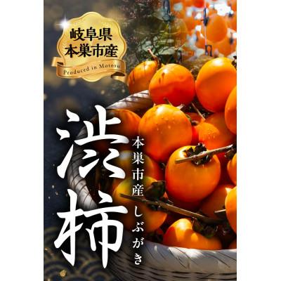 ふるさと納税 本巣市 [訳あり]渋柿 10kg くどみフルーツ農園