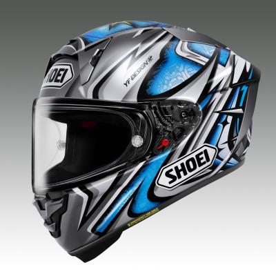 ふるさと納税 稲敷市 SHOEI[X-Fifteen DAIJIRO(SILVER/BLUE)]XXL PFSチケット付き