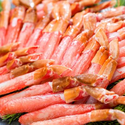 ふるさと納税 網走市 [訳あり][小サイズ]ずわい蟹ポーション 計1kg 500gで25〜30本 下処理不要ですぐ調理!