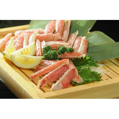 ふるさと納税 網走市 網走の炉端五十集ま屋の宴会コースで人気の茹で本ズワイ蟹の脚800g