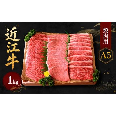 ふるさと納税 甲良町 近江牛A5焼肉1kg バーベキューにもおすすめ