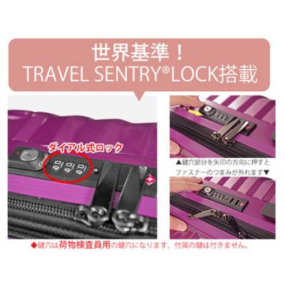 ふるさと納税 厚木市 TOMAXライトキャリー　スーツケース　小型ブルー　3.1kg |  | 03