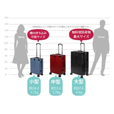 ふるさと納税 厚木市 BALENOIIハードキャリー　スーツケース　中型ブラック　3.7kg |  | 02
