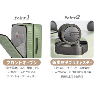 ふるさと納税 厚木市 Apertaライトキャリー　スーツケース　小型 3.4kg　【カラー】アイスグリーン |  | 01
