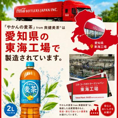 ふるさと納税 東海市 日本コカ・コーラ やかんの麦茶 from 爽健美茶 2L×6本 ペットボトル ケース |  | 03