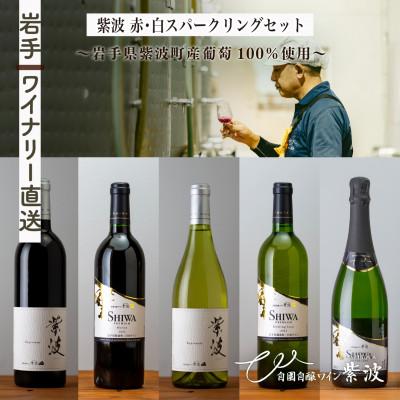 ふるさと納税 紫波町 [自園自醸ワイン紫波] 赤・白・スパークリングワイン飲み比べセット