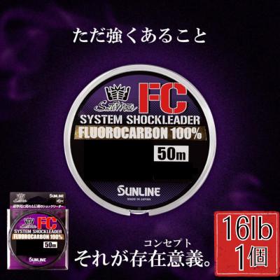 ふるさと納税 岩国市 システムショックリーダー FC 釣り糸 16LB(4号)