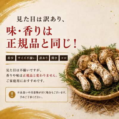 ふるさと納税 岩手町 【2027年順次発送】【先行予約】【訳あり】岩手町産 天然松茸 250g |  | 02