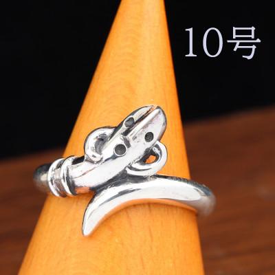 ふるさと納税 市川三郷町 [縄文アクセサリーDo_goods]SILVER925 踊る埴輪リング 10号 700-075-10