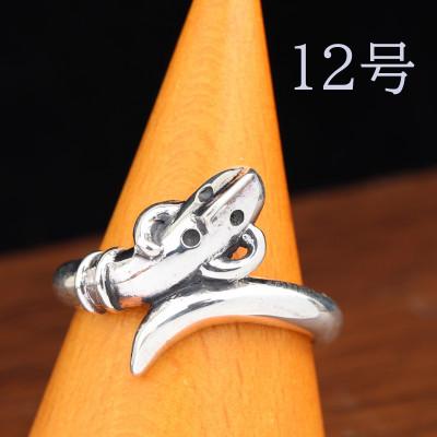 ふるさと納税 市川三郷町 [縄文アクセサリーDo_goods]SILVER925 踊る埴輪リング 12号 700-075-12