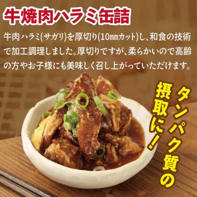 ふるさと納税 泉佐野市 缶詰4種★ 12缶セット(牛焼肉ハラミ缶詰/牛肉大和煮缶詰/牛角煮缶詰/鯨大和煮缶詰) |  | 01