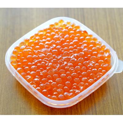 ふるさと納税 斜里町 【北海道知床産】鮭いくら塩漬け(塩いくら)　 200g(100g×2パック) 簡易パッケージ |  | 01