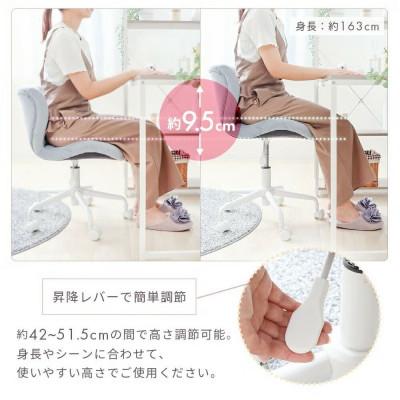 ふるさと納税 小野市 デスクチェア PANNA-carino-(パンナ カリーノ) 【シュガーピンク】　1脚 |  | 02