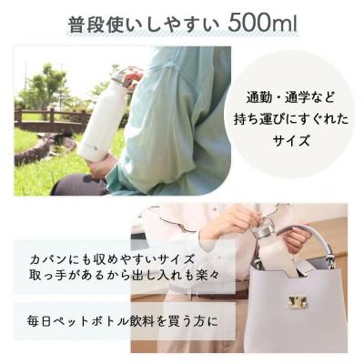 ふるさと納税 小野市 水筒 ステンレスボトル 500ml hippo(ヒッポ) ミルク缶型【グレージュ】 |  | 01