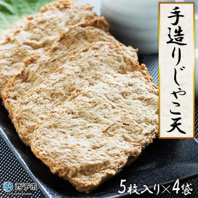 ふるさと納税 西予市 <手造り「じゃこ天」> 魚 ソウルフード 愛媛 てんぷら 郷土料理 おつまみ 手軽