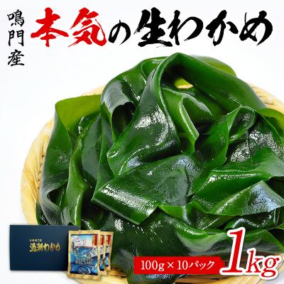 ふるさと納税 鳴門市 鳴門の漁師が育てた本気の生わかめ 1kg